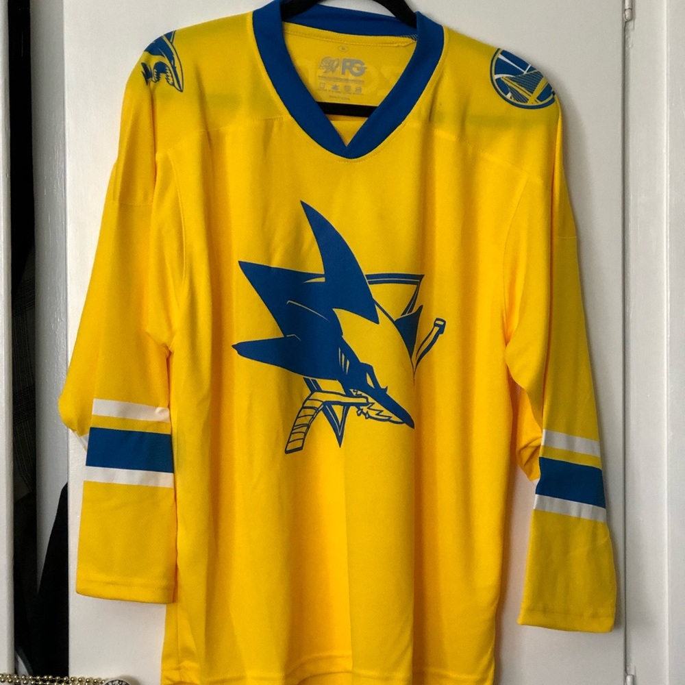 San Jose Sharks/Warriors collab Jersey